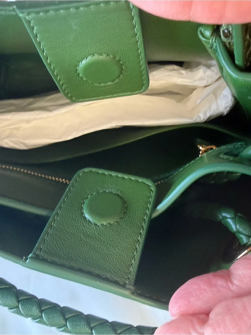 Bottega Veneta Green Python Bag Rare Only 15 made NEW Milan - unavailable in US
